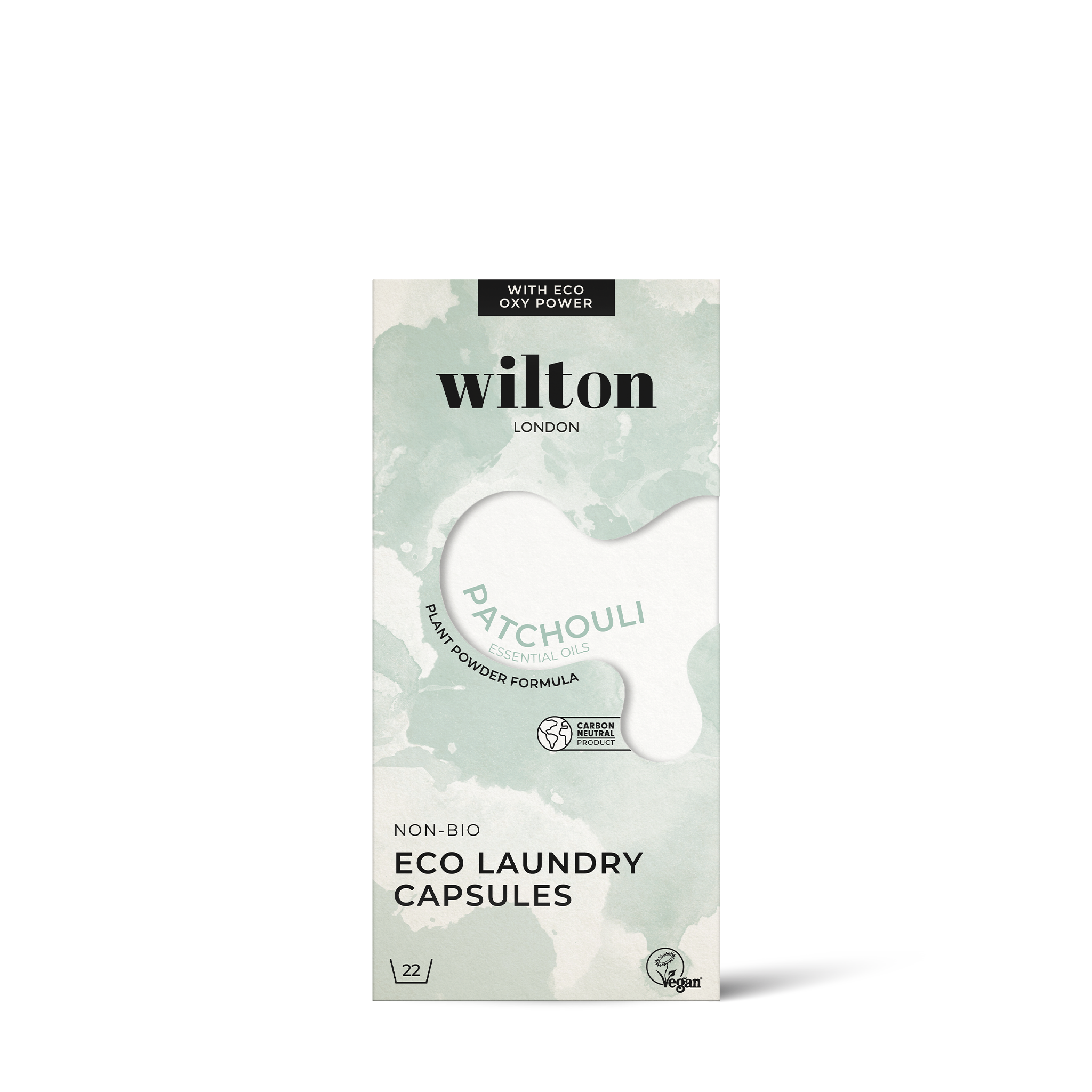 Patchouli Eco Laundry Capsules Nonbio Laundry Pods Wilton London