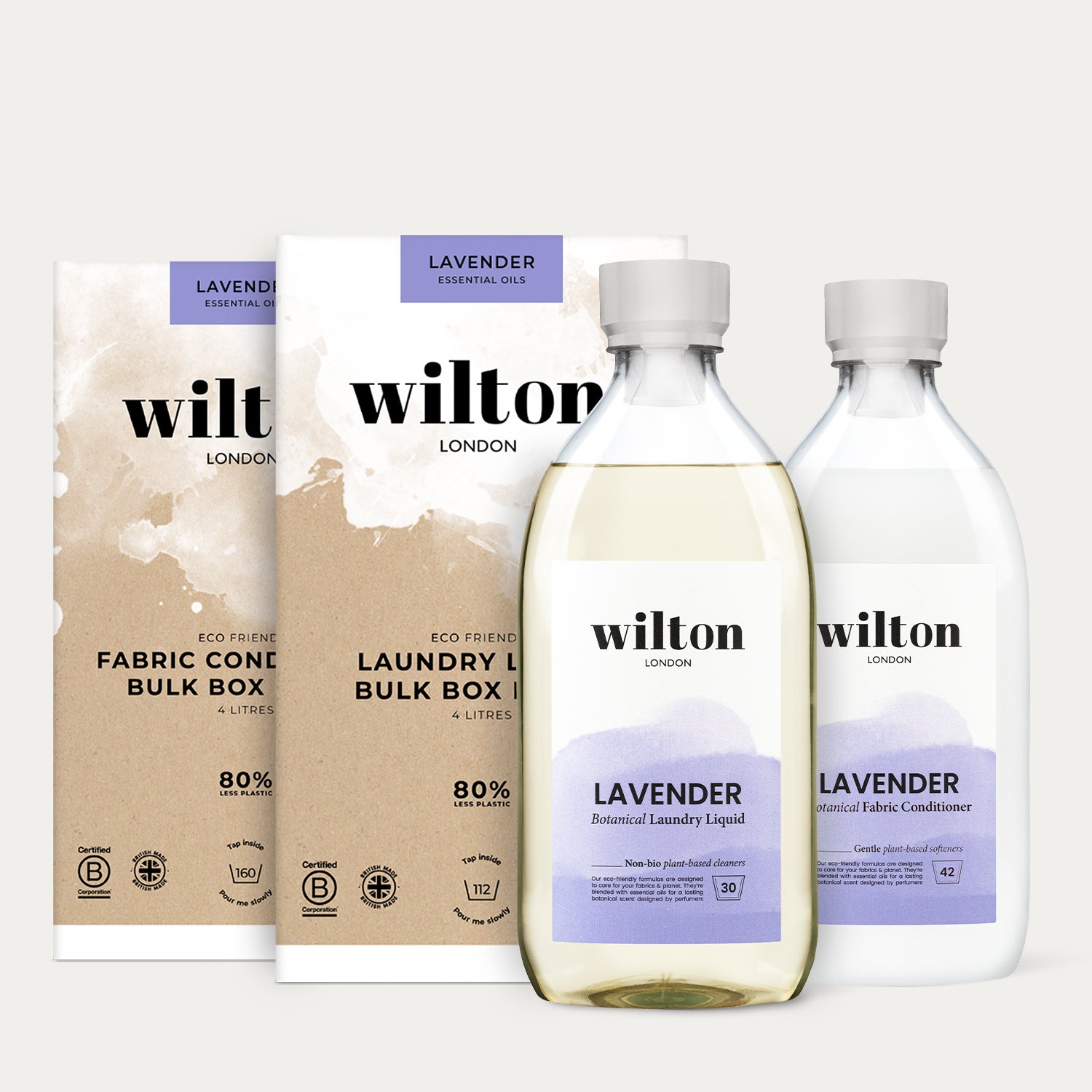 Lavender Eco Laundry Refill Set