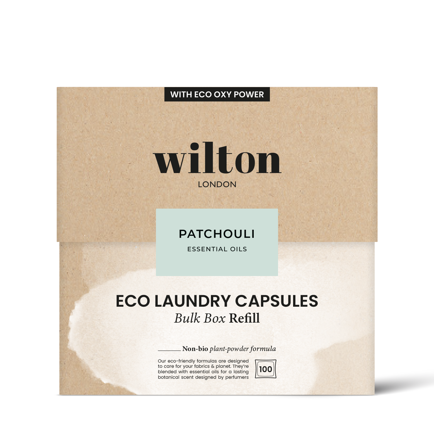 Patchouli Eco Laundry Capsules 100 Bulk Pack