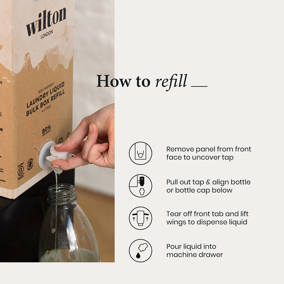 Santal Laundry Liquid Bulk Box
