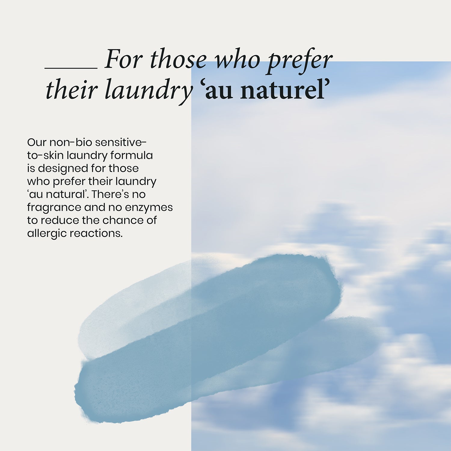 Unscented Sensitive Eco Laundry Liquid