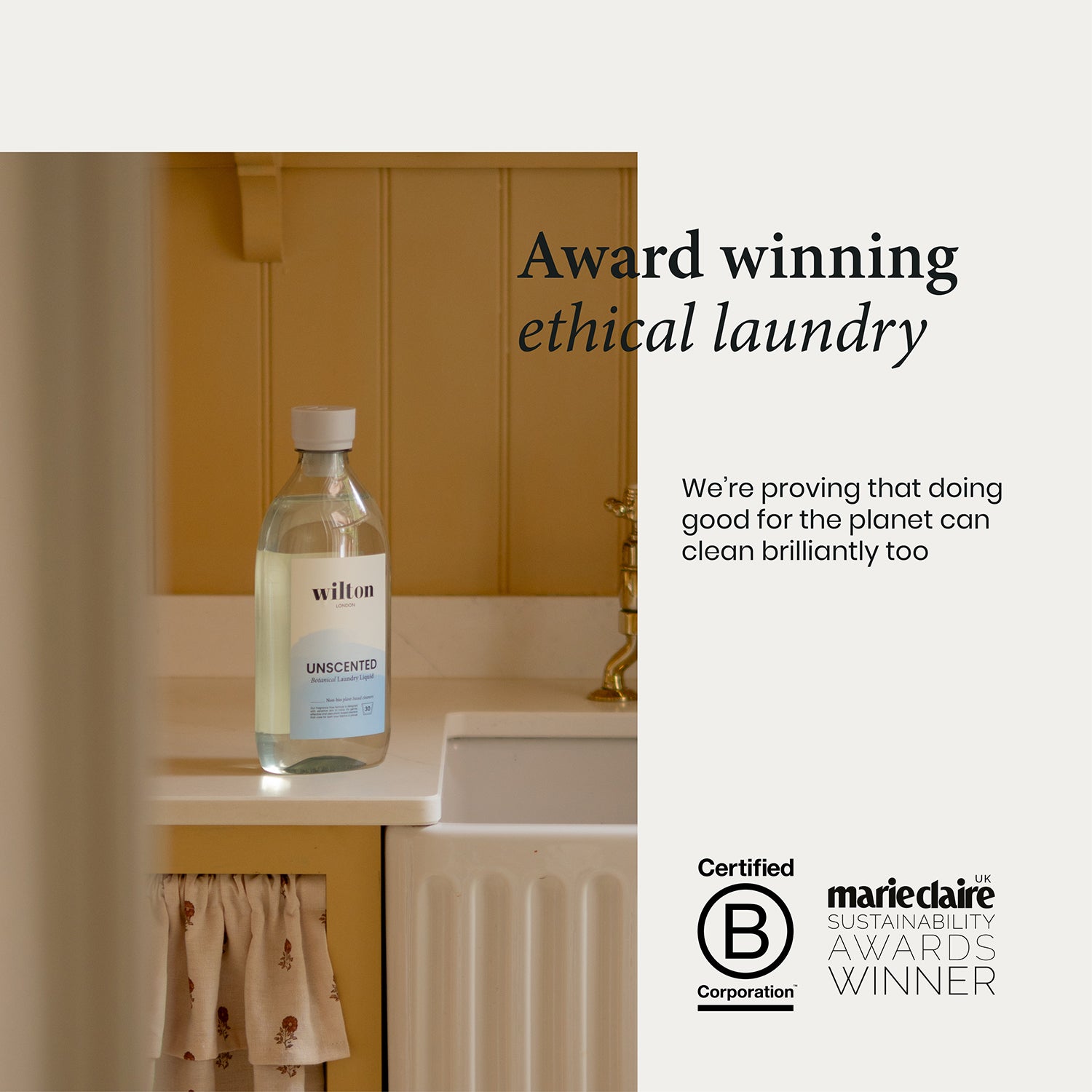 Unscented Sensitive Eco Laundry Liquid